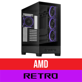 Retro Gaming PC - AMD Ryzen 5 / 7 | 16GB - 32GB | 1TB - 2TB NVMe