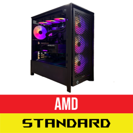 Standard Gaming PC ATX - AMD Ryzen 5 / 7 | AMD GPU | 16GB - 64GB DDR5 | 1TB - 8TB NVMe
