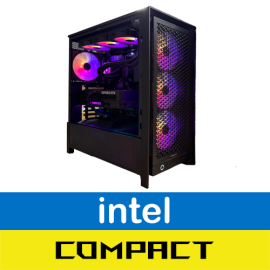 Compact Gaming PC ATX - Intel Ultra 5 / 7 / 9 | 16GB - 64GB DDR5 | 1TB - 8TB NVMe